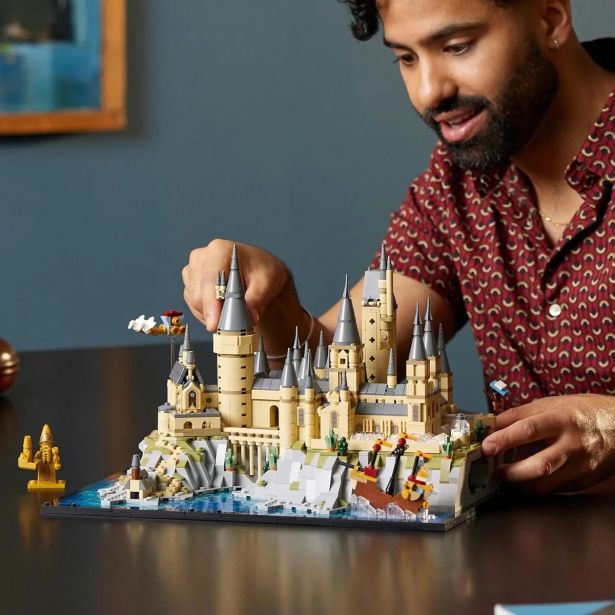 KOCKE LEGO GRAD IN ZEMLJIŠČE BRADAVIČARKE'