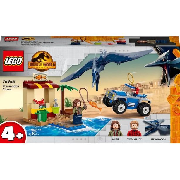 KOCKE LEGO JURASSIC WORLD LOV NA PTERANODONA 76943