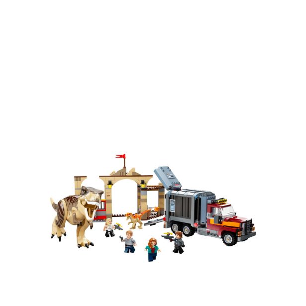 KOCKE LEGO JURASSIC WORLD POBEG TIRANOZAVRA 76948