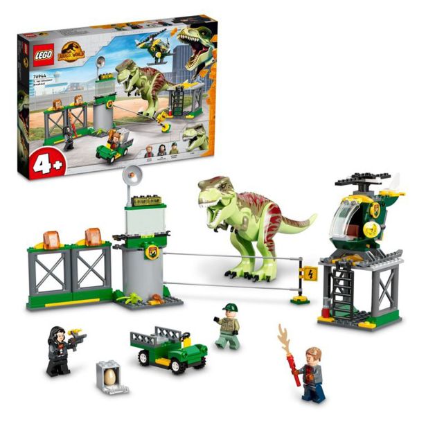 KOCKE LEGO JURASSIC WORLD TIRANOZAVROV POBEG 76944
