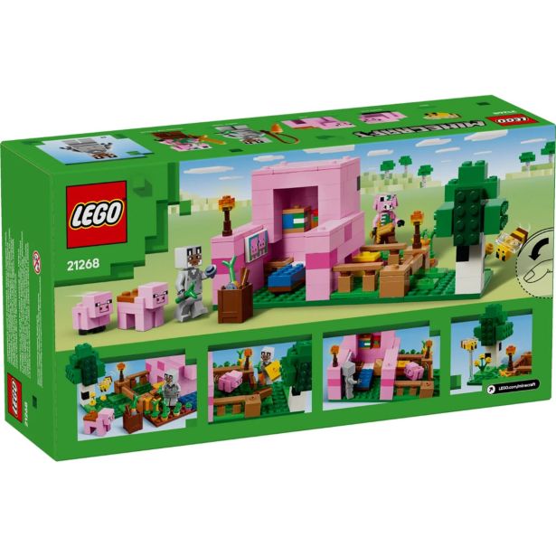 KOCKE LEGO MINECRAFT' 21268 HIŠA MALI PUJSEK