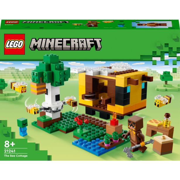 KOCKE LEGO MINECRAFT ČEBELJA KOČA 21241