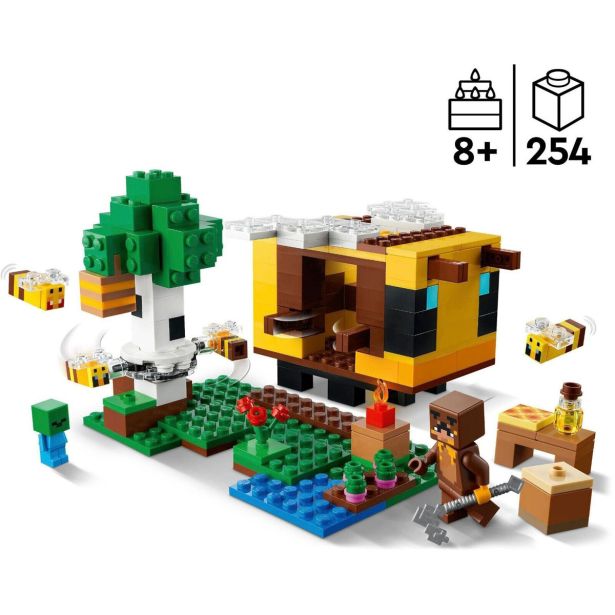 KOCKE LEGO MINECRAFT ČEBELJA KOČA 21241