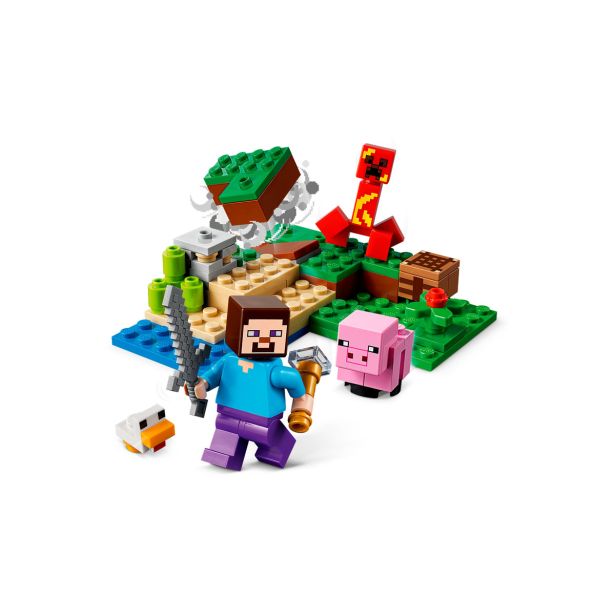 KOCKE LEGO MINECRAFT CREEPERJEVA ZASEDA 21177