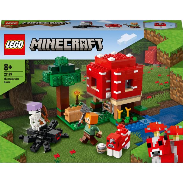 KOCKE LEGO MINECRAFT GOBJA HIŠA 21179