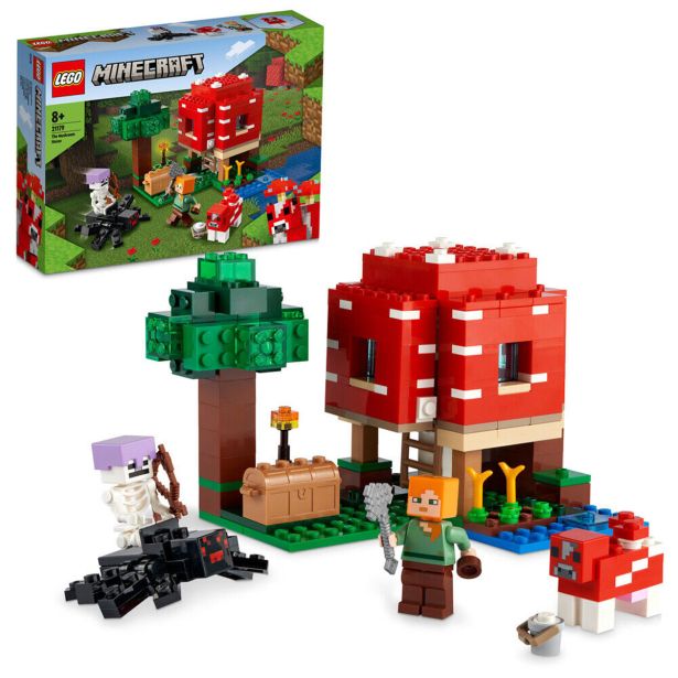 KOCKE LEGO MINECRAFT GOBJA HIŠA 21179