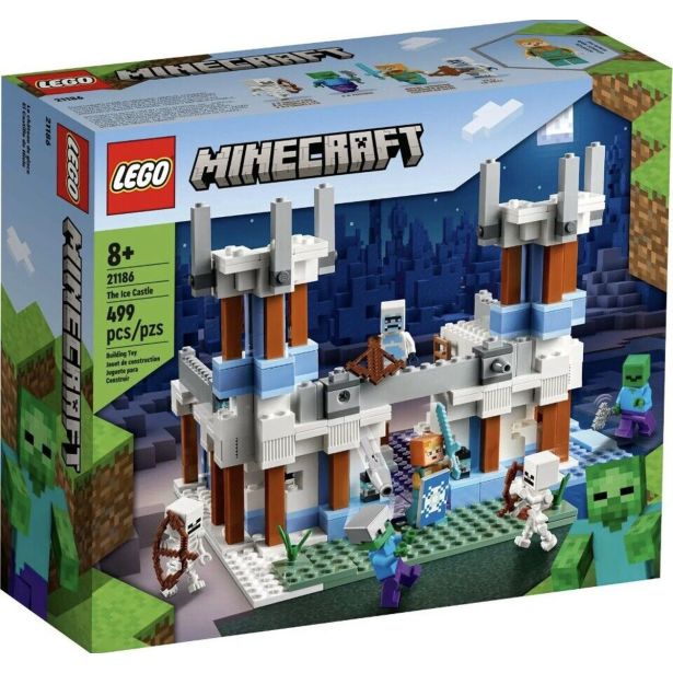 KOCKE LEGO MINECRAFT LEDENI GRAD 21186
