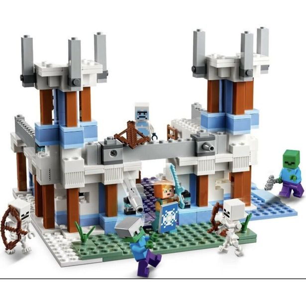 KOCKE LEGO MINECRAFT LEDENI GRAD 21186