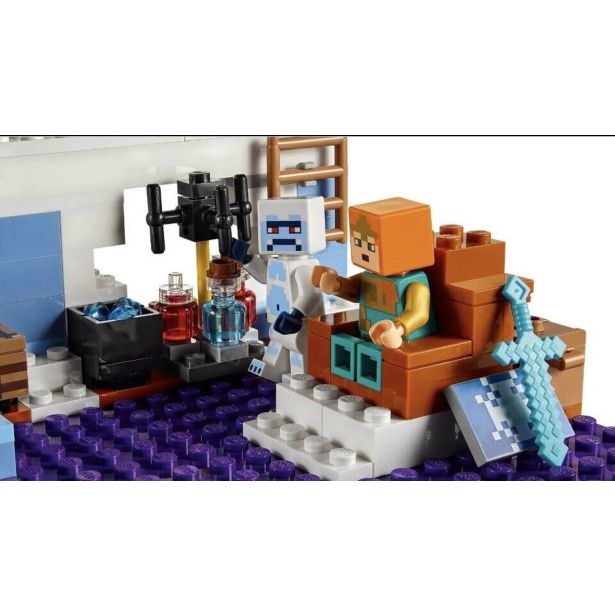 KOCKE LEGO MINECRAFT LEDENI GRAD 21186