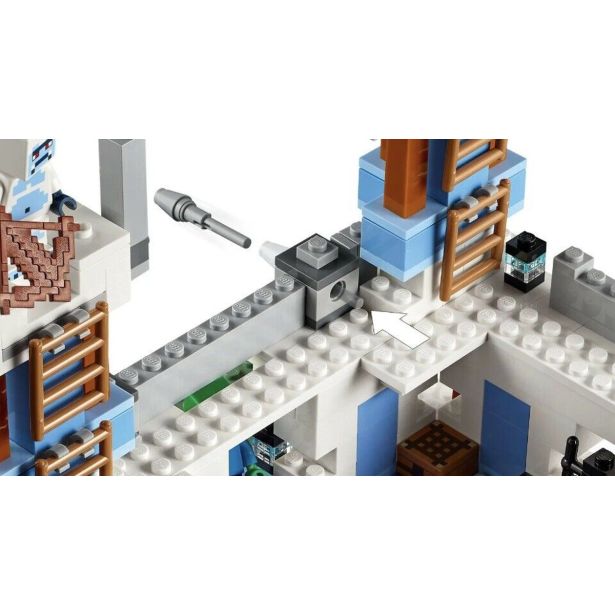 KOCKE LEGO MINECRAFT LEDENI GRAD 21186