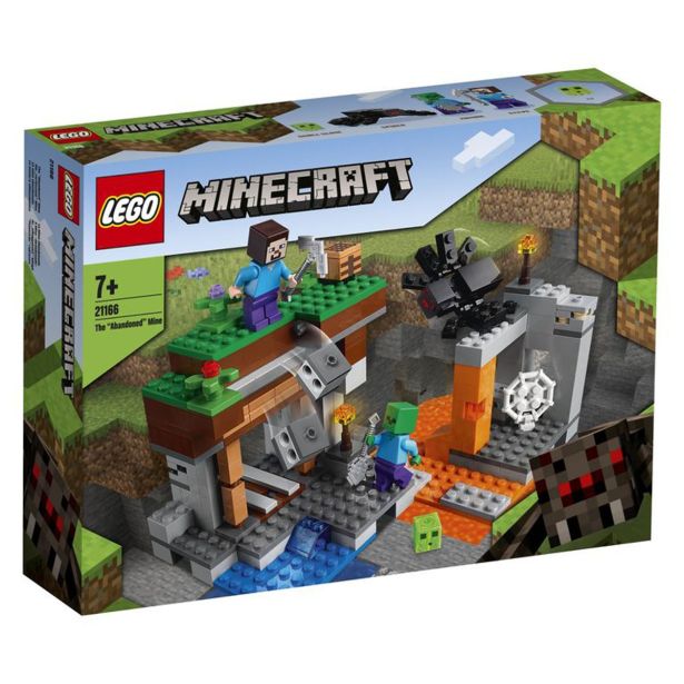 KOCKE LEGO MINECRAFT OPUŠČENI RUDNIK 21166