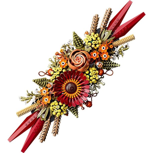 KOCKE LEGO NAMIZNI OKRAS IZ SUHIH ROŽ