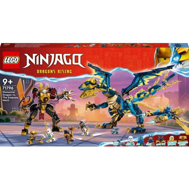 KOCKE LEGO NINJAGO ELEMENTARNI ZMAJ 71796