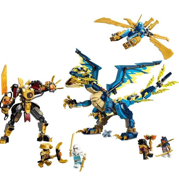 KOCKE LEGO NINJAGO ELEMENTARNI ZMAJ 71796