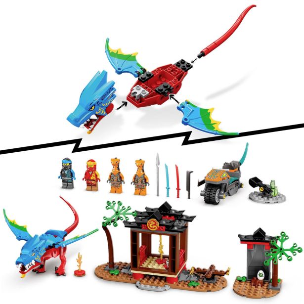 KOCKE LEGO NINJAGO ZMAJEVSKI TEMPELJ 71759