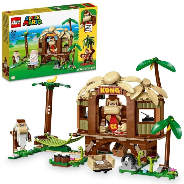 KOCKE LEGO RAZŠIRITVENI KOMPLET DONKEY KONGOVA HIŠA