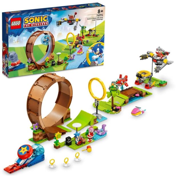 KOCKE LEGO SONICOV IZZIV Z ZANKO NA ZELENEM GRIČU