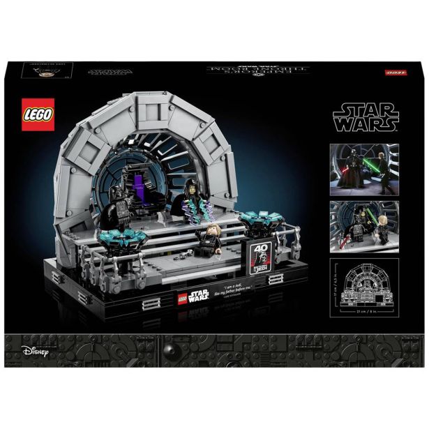 KOCKE LEGO STAR WARS DIORAMA IMPERATOR. SOBANE 75352