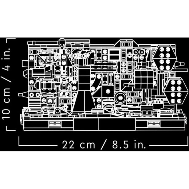 KOCKE LEGO STAR WARS DIORAMA JARKA NA ZVEZDI SMRTI 75329