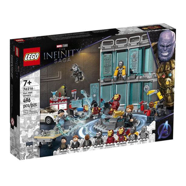 KOCKE LEGO SUPER HEROES IRON MAN OROŽARNA 76216