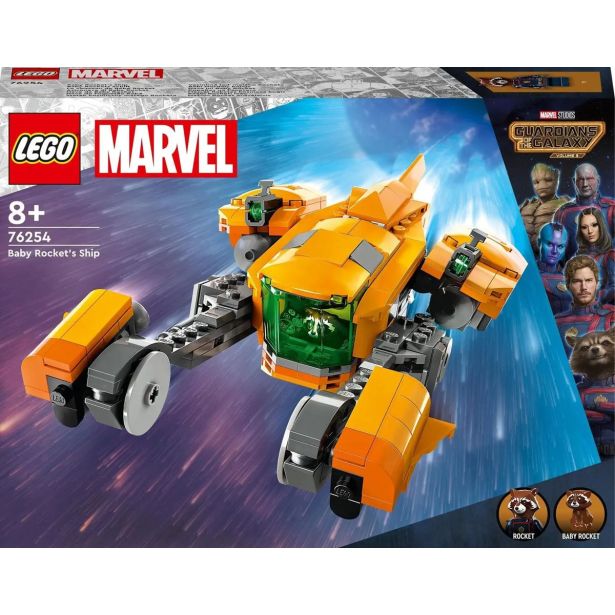 KOCKE LEGO SUPER HEROES LADJA MALEGA ROCKETA 76254
