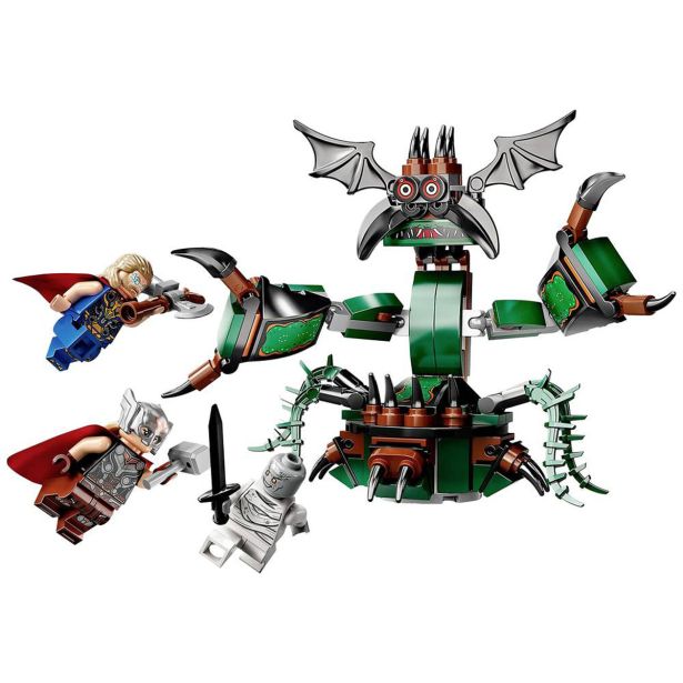 KOCKE LEGO SUPER HEROES NAPAD NA NOVIASGARD 76207