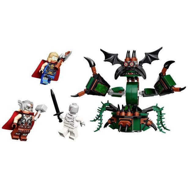 KOCKE LEGO SUPER HEROES NAPAD NA NOVIASGARD 76207