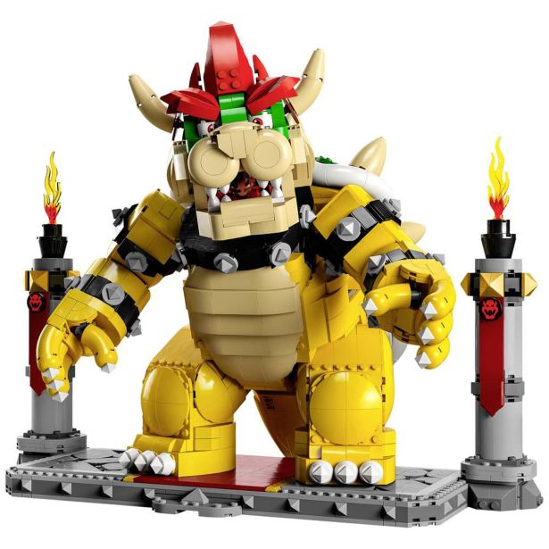 KOCKE LEGO SUPER MARIO MOGOČNI BOWSER 71411
