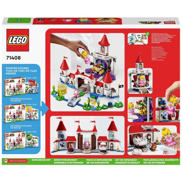 KOCKE LEGO SUPER MARIO RAZŠIR KOMPL GRAD PEACH 71408