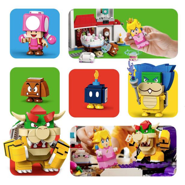 KOCKE LEGO SUPER MARIO RAZŠIR KOMPL GRAD PEACH 71408