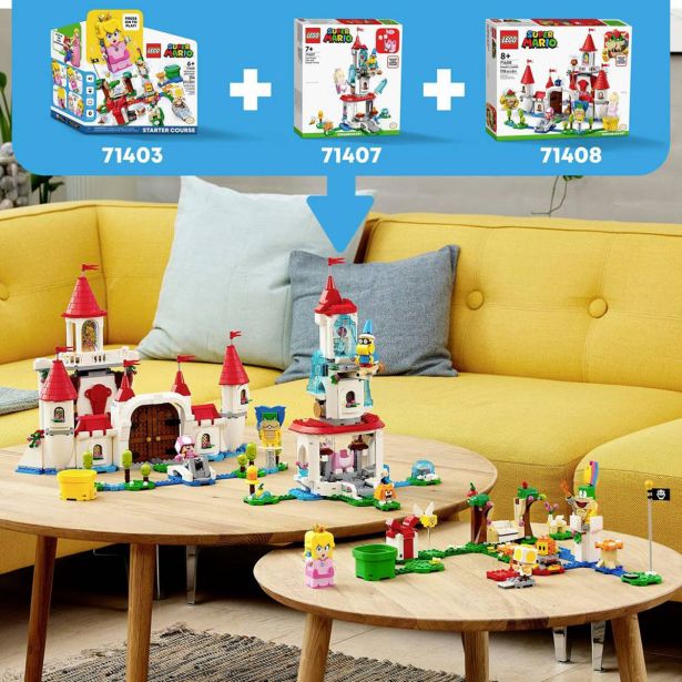 KOCKE LEGO SUPER MARIO RAZŠIR KOMPL GRAD PEACH 71408