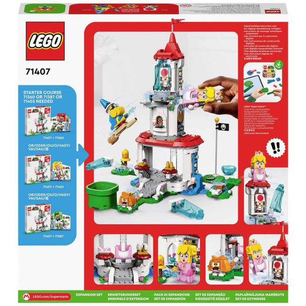 KOCKE LEGO SUPER MARIO RAZŠIR KOMPL MAČJA OBLEKA 71407