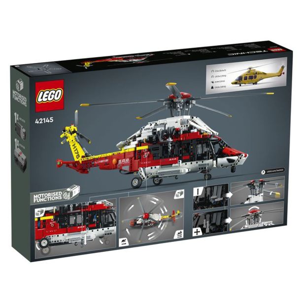 KOCKE LEGO TECHNIC AIRBUS H175 REŠ. HELIKOPTER 42145