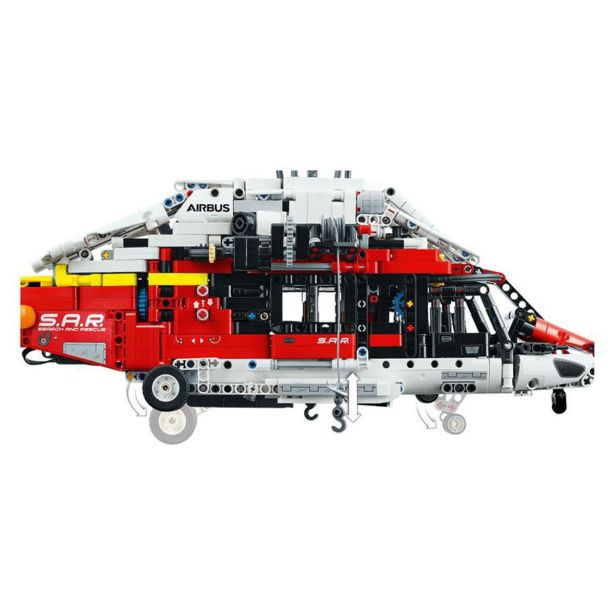 KOCKE LEGO TECHNIC AIRBUS H175 REŠ. HELIKOPTER 42145