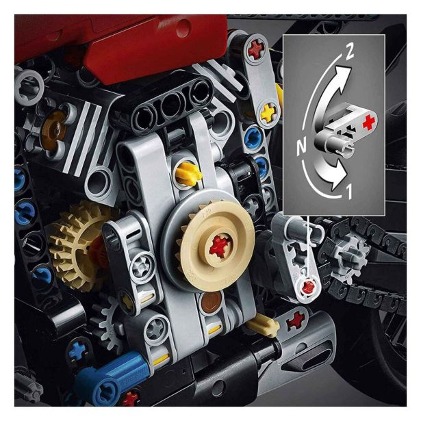 KOCKE LEGO TECHNIC DUCATI PANIGALE V4 R 42107