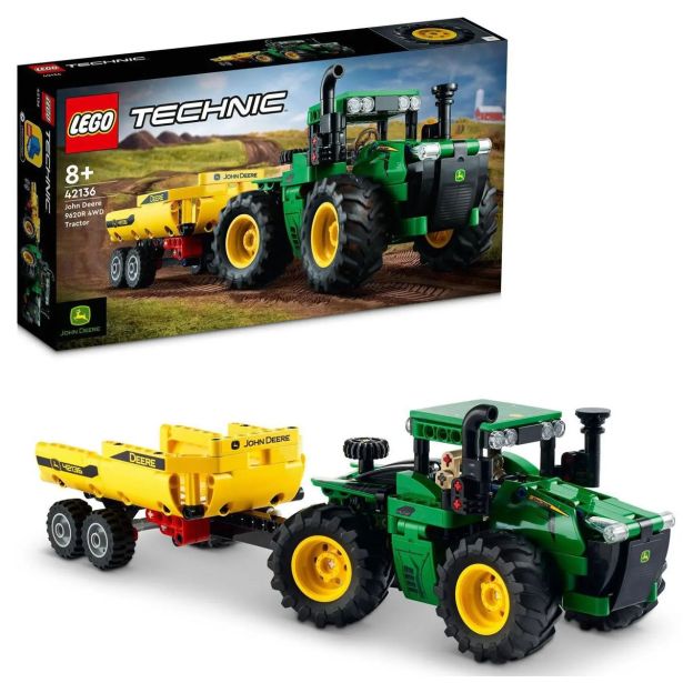 KOCKE LEGO TECHNIC JOHN DEERE TRAKTOR 9620R 4WD