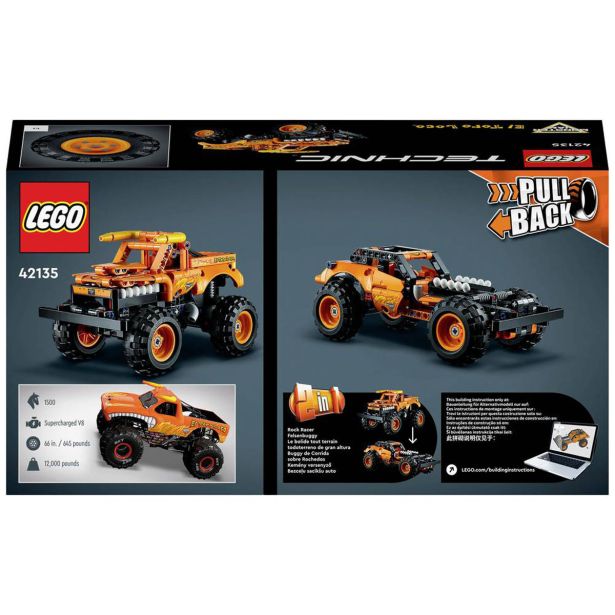 KOCKE LEGO TECHNIC MONSTER JAM EL TORO LOCO 42135