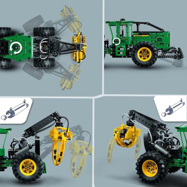 KOCKE LEGO TECHNIC VLAČILEC HLODOV JOHN DEERE 948L-II 42157