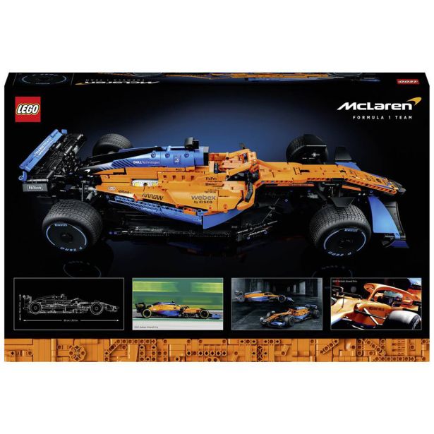 KOCKE LEGO TECHNIC XMCLAREN FORM 1 DIRKALNI AVTOMOBIL 42145