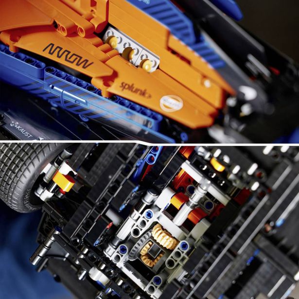 KOCKE LEGO TECHNIC XMCLAREN FORM 1 DIRKALNI AVTOMOBIL 42145