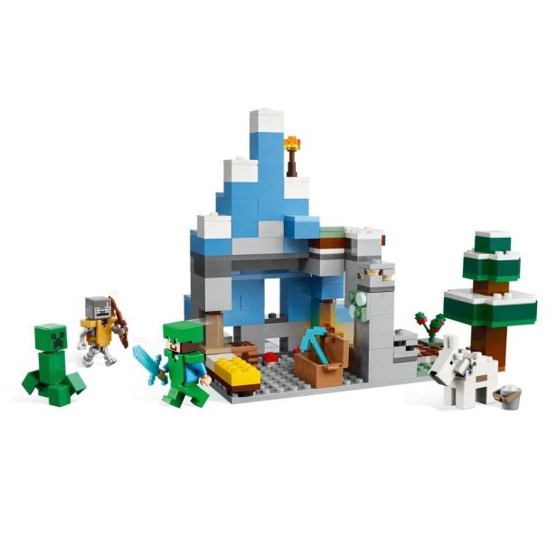 KOCKE LEGO 21243 ZALEDENELI VRHOVI