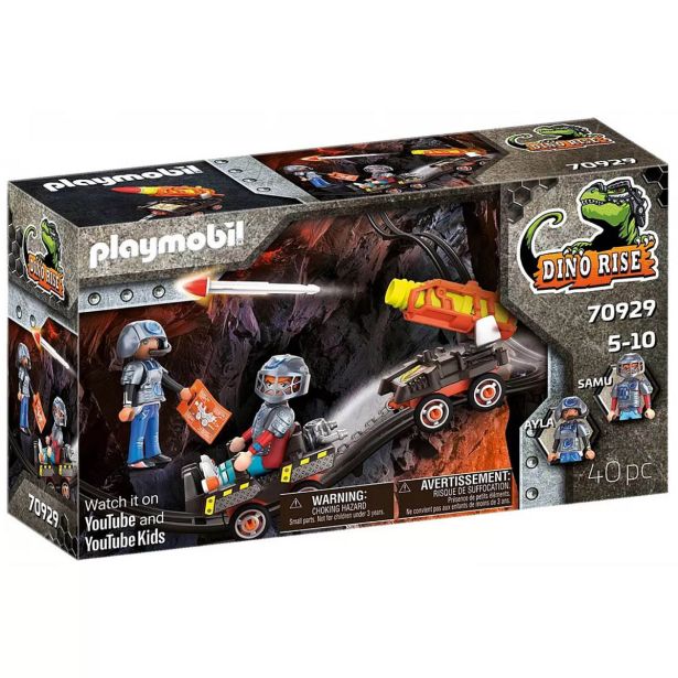 KOCKE PLAYMOBIL DINO RAKETOMET 70929