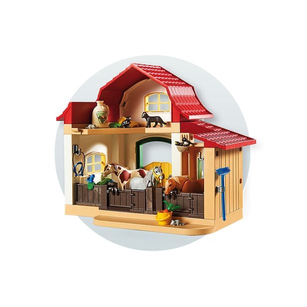 KOCKE PLAYMOBIL KMETIJA S PONIJI 6927