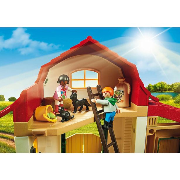KOCKE PLAYMOBIL KMETIJA S PONIJI 6927