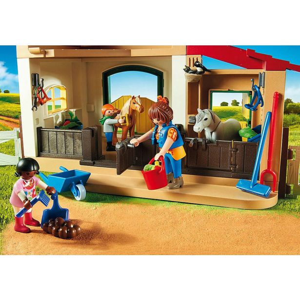 KOCKE PLAYMOBIL KMETIJA S PONIJI 6927