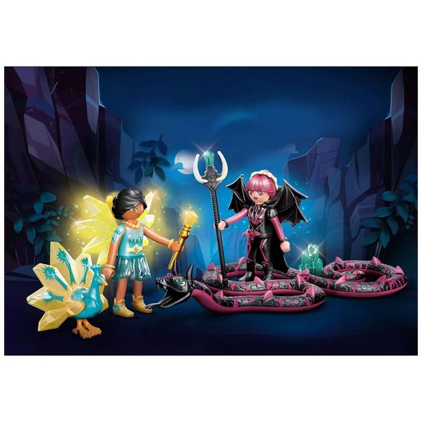 KOCKE PLAYMOBIL KRISTALNA IN NETOPIRJEVA VILA Z ŽIVALJO 70803
