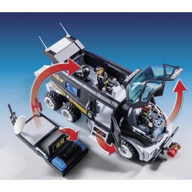 KOCKE PLAYMOBIL TOVORNJAK TAKTIČNE ENOTE 9360