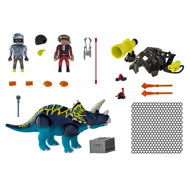 KOCKE PLAYMOBIL TRICERATOPS: BITKA ZA LEGENDARNE KAMNE 70627