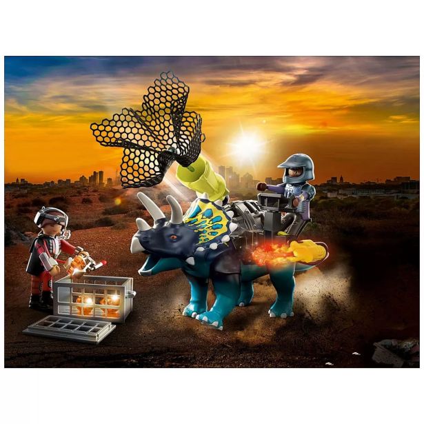 KOCKE PLAYMOBIL TRICERATOPS: BITKA ZA LEGENDARNE KAMNE 70627