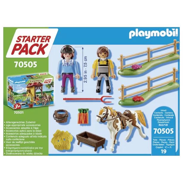 KOCKE PLAYMOBIL ZAČETNI SET JAHANJE 70505